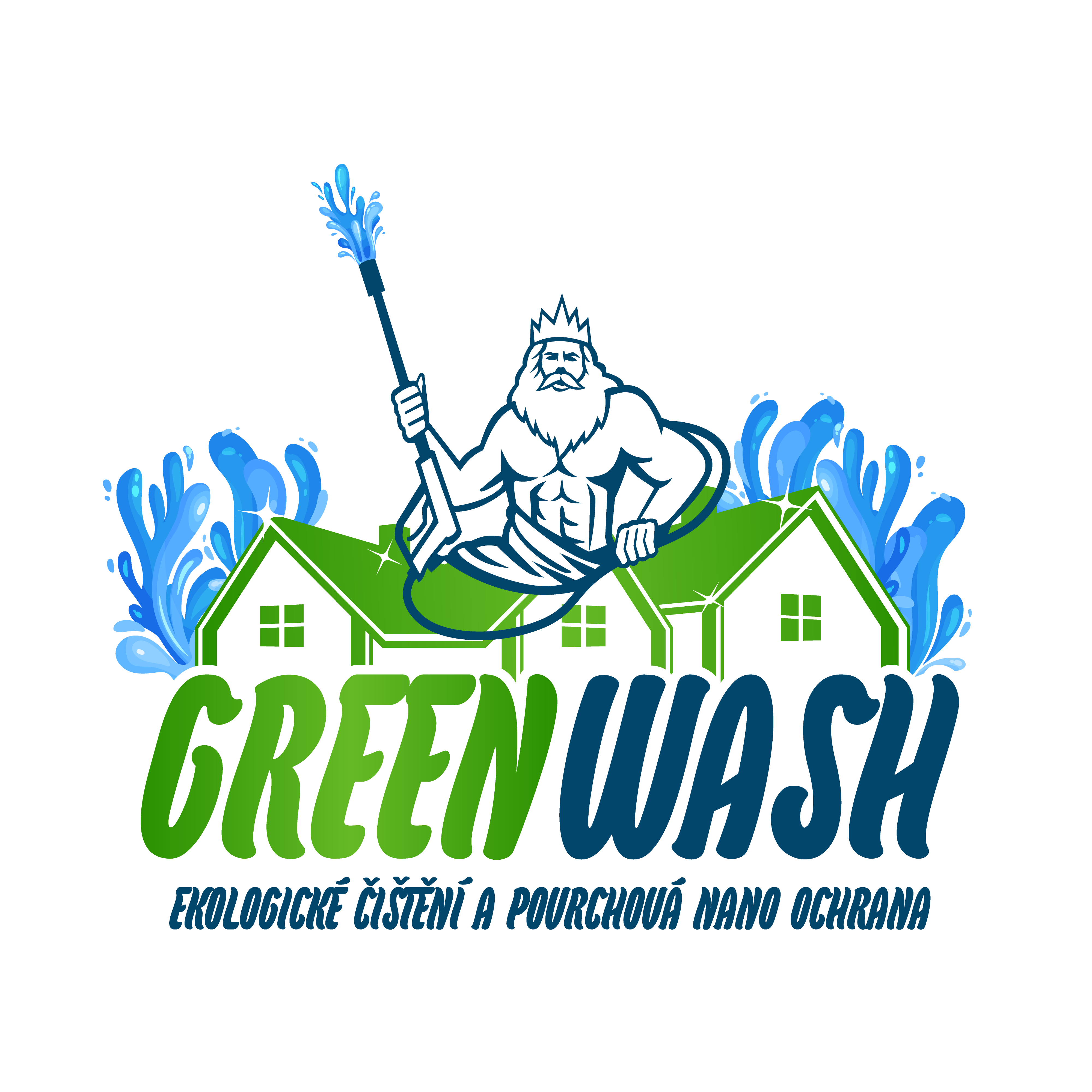 Green-wash logo